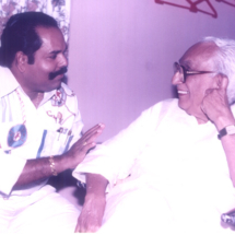 Mr.K.T.Kunjumon with former Kerala Chief Minister Mr.K. Karunakaran